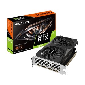 VGA GIGABYTE GEFORCE RTX 3050 WINDFORCE V2 OC – 6GB GDDR6 (REV. 1.0)