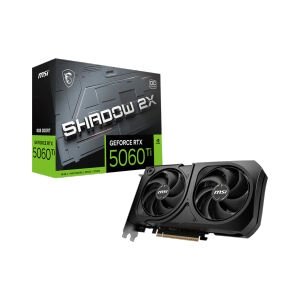 VGA MSI GEFORCE RTX 5060 TI SHADOW 2X PLUS OC 8GB GDDR7
