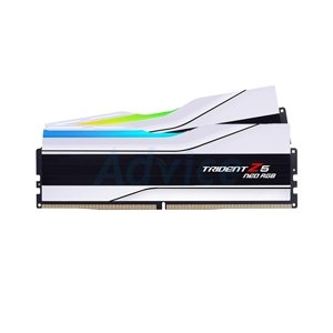RAM DDR5(6400) 48GB (24GBX2) G.SKILL TRIDENT Z5 NEO WHITE RGB (F5-6400J3239F24GX2-TZ5NRW)
