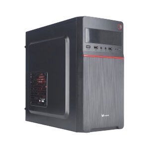mATX CASE (NP) VIKINGS 1709R RED