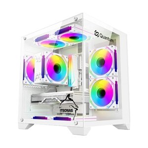 mATX CASE (NP) ITSONAS QUANTUM ARGB WHITE