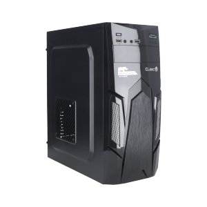ATX CASE (NP) CUBIC RHINO BLACK/SILVER