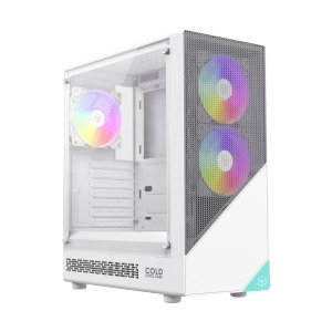 ATX CASE (NP) COLD COOL CASE CE9 WHITE