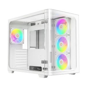ATX CASE (NP) OCYPUS IOTA C70 CURVE ARGB WHITE