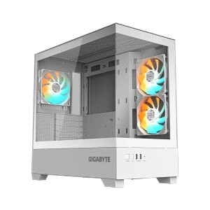 mATX CASE (NP) GIGABYTE C201 PANORAMIC ICE WHITE