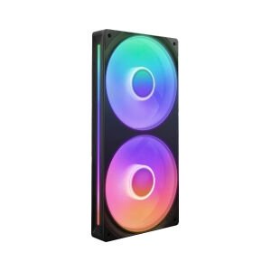 FAN CASE 12CM NZXT F240 RGB CORE BLACK (RF-U24HF-B1)