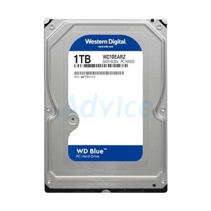 1 TB HDD WD BLUE (5400RPM, 64MB, SATA-3, WD10EARZ)