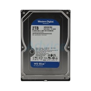 2 TB HDD WD BLUE (7200RPM, 256MB, SATA-3, WD20EZBX)