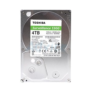 4 TB HDD CCTV TOSHIBA S300 (5400RPM, 256MB, SATA-3, HDWT840UZSVA)