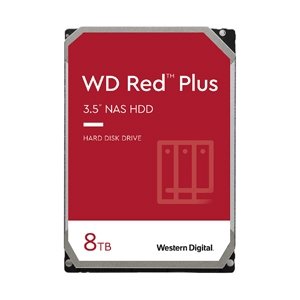 8 TB HDD WD RED PLUS (7200RPM, 256MB, SATA-3, WD80EFPX)