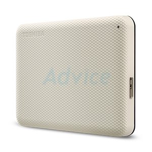 1 TB EXT HDD 2.5'' TOSHIBA CANVIO ADVANCE V10 WHITE (HDTCA10AW3AA)