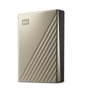 4 TB EXT HDD 2.5” WD MY PASSPORT ULTRA GOLD (WDBFTM0040BGD)