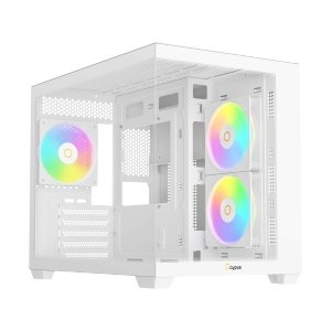 mATX CASE (NP) OCYPUS GAMMA C54 ARGB WHITE